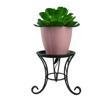 Tabletop Black Metal Houseplant Flower Plant Stand - Ideal For Indoor Desktop Pa - £15.88 GBP