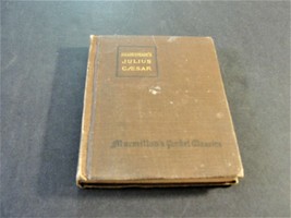 Shakespeare’s Julius Caesar -Macmillan Company, Pocket Classics 1916 Book. - £14.89 GBP