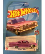 2022 Hot Wheels Lowrider 59 Chevy Impala Pink #70 70/250 Chevy Bel Air 4... - £5.34 GBP