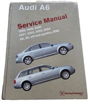 Audi A6 Service Manual 1998 - 2004 A6 S6 Allroad Quattro RS6 Hardcover Book - £59.48 GBP