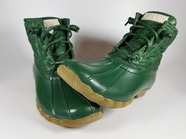Sperry Women&#39;s Saltwater Rain Boot Green Size 6 - £55.61 GBP