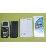 Texas Instruments TI-84 Plus Graphing Calculator Black w Cover &amp; Manual ... - $77.28 CAD