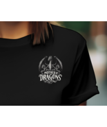 Mother of Dragons Minimalist Black T-Shirt | Bold Fantasy-Inspired Design - $26.63 CAD