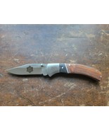 Rite Edge Pocket Knife Satin Finish 3CR13 Blade Brown Wood Handle - 211576 - €21,41 EUR