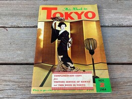 VTG This Week in TOKYO 1964 Travel Booklet Brochure Japan - $14.80