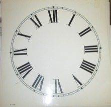 CLOCK DIAL NEW CLOCK PARTS 11 INCH ROMAN WHITE COLOR DIAL - $239.42 MXN