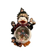 Vintage Penguin Family Christmas Snow Globe - Longs Drugs California - $47.93 CAD