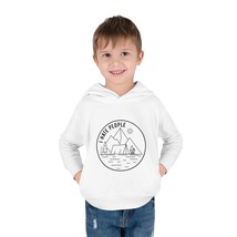 Toddler Pullover Fleece Hoodie in Black or Red, Soft and Cozy for Camping Advent - $33.99