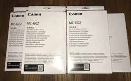 OEM MC-G02 Maintenance Cartridge for Canon MegaTank Printers #4589C001 L... - £51.37 GBP