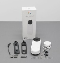 Google Nest GA02767-US Doorbell Wired (2nd Generation) - Snow - £66.38 GBP