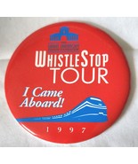 Railroad Train Button Badge The Great American Station Foundation Vintag... - $17.95