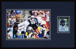 Shawne Merriman Signed Framed 11x17 Photo Display TOPPS Chargers  - £59.34 GBP