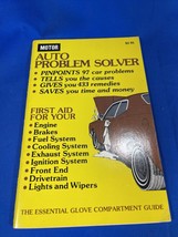 Vintage 1976 Motor Auto Problem Solver, Glove Compartment Guide Handbook. Guide - £4.92 GBP