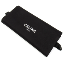 Celine Ribbon Closure Canvas Dust Bag Black 13 1/2&quot; x 10&quot; - £15.81 GBP