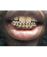 14k gold Overlay Removable gold teeth caps Grillz &amp; mold kit 6 teeth /Cu... - $5,692.81 MXN