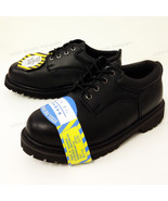 New Men&#39;s Steel Toe Work Boots 4&quot; Black Leather Oxford Oil Resistant Sho... - $471.40 MXN+
