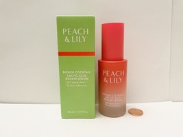 Peach &amp; Lily Power Cocktail Lactic Acid Repair Serum 1.01 Oz 30mL - £21.94 GBP