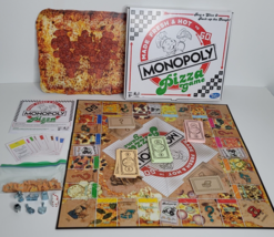2018 Hasbro Monopoly Pizza Game Edition Complete Excellent Condition - £11.78 GBP