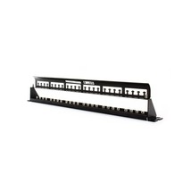 Panduit CP24WSBLY 24-Port Flat Patch Panel, Black - £38.43 GBP