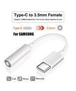 Type-c Usb C to Female AUX 3.5mm Headphone Jack Adapter Dongle Cable Plu... - $8.90