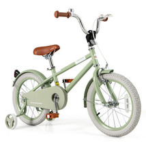 Kids Bike with Adjustable Handlebar and Saddle Green-16 Inches - Color: Green -  - €161,19 EUR