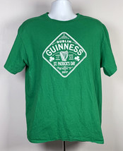 Dublin Guinness Beer St Patrick&#39;s Day 2017 T Shirt Mens Large Green - £17.15 GBP