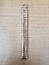 Kreisler Stainless  gold fill Stretch link 1970s Vintage Watch Band Nos W46 - $43.85