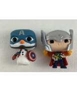 Funko Pop Marvel Mini Vinyl Figures Christmas Thor Captain America Snowm... - $27.01 CAD