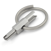 Pocket Valve Core Removal Tool Keychain - Stainless Steel - Standard - $12.47