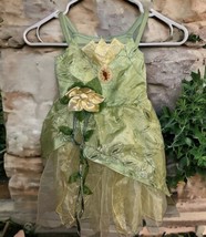 Disney Princess &amp; the Frog Costume Dress Up Play Tiana Girl Child Size XXS-3 - £14.23 GBP