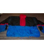 Vintage 1980&#39;s ACTIVATIONS Windbreaker Track Jacket with Hood MENS LARGE - $54.16 CAD
