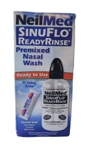 NeilMed SinuFlo ReadyRinse Premixed Nasal Wash 8 oz + 2 Refill Packs BB ... - £10.66 GBP