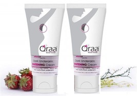 Qraa Advanced Lacto Dark Underarm Whitening Cream -100 gm x 2 pack,Free ... - £23.94 GBP