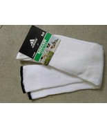 Adidas  Men&#39;s METRO SOCK Cushion White Black Design Soccer Socks Sz M - €12,18 EUR