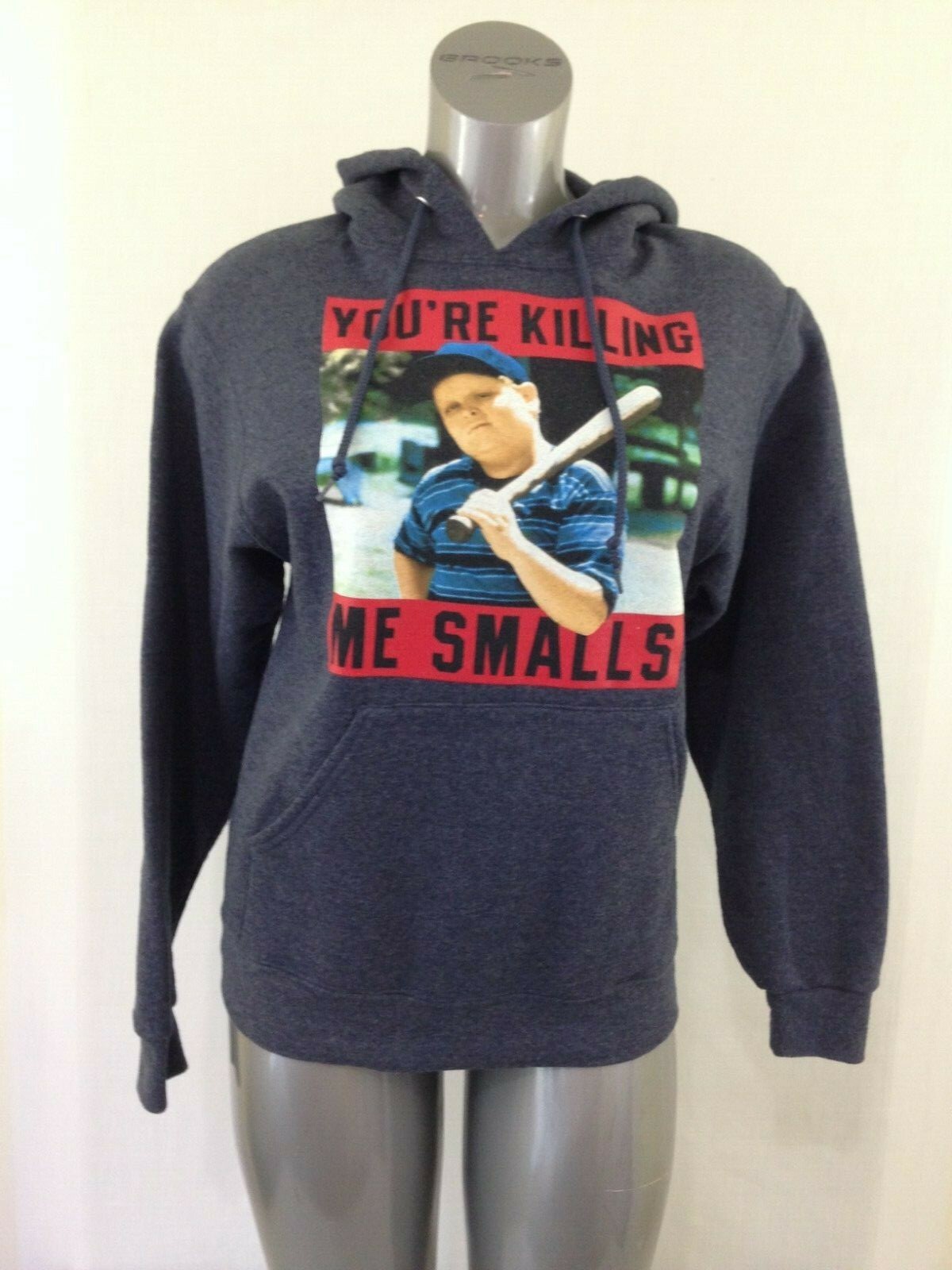 The Sandlot Hoodie Women&#39;s Small &quot;You&#39;re Killing Me Smalls&quot; Graphic Swea... - $7.92