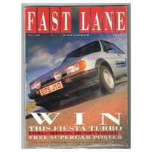 Fast Lane Magazine November 1987 mbox1269 Replicas:are they worth it? - £4.70 GBP