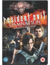 Resident Evil: Damnation DVD (2012) Makoto Kamiya Cert 15 Pre-Owned Region 2 - £29.22 GBP