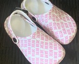 Bebe Girls Toddler Sandals  Slingback Clogs White Rubber Water Shoes Sz ... - $13.49