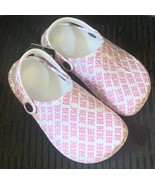 Bebe Girls Toddler Sandals  Slingback Clogs White Rubber Water Shoes Sz ... - $256.84 MXN