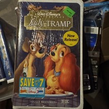 Brand New Sealed &quot;Lady and the Tramp&quot; Disney Masterpiece Collection VHS ... - $12.35 CAD