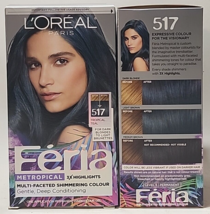 (2 Ct) L&#39;Oreal Paris Feria Multi-Faceted Shimmering Hair Color 517 Tropi... - $33.65