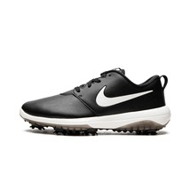 Nike Men&#39;s Roshe G Tour Leather Golf Cleats AR5580-001 Black Size 10.5 - £117.33 GBP