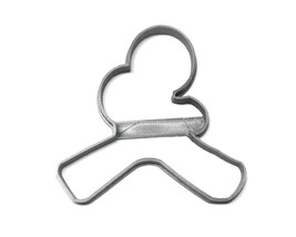 6x Ninja Gingerbread Man Pose 4 Fondant Cutter Cupcake Topper 1.75 IN USA FD3211 - $6.99