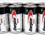 Energizer MAX C Premium Alkaline Toy Batteries 1.5 Volt Bulk 8 Count LR14 - £11.98 GBP