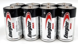 Energizer MAX C Premium Alkaline Toy Batteries 1.5 Volt Bulk 8 Count LR14 - £11.79 GBP