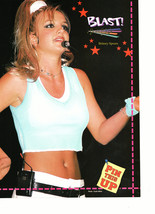 Britney Spears Justin Timberlake teen magazing pinup clipping Nsync ring... - $3.50