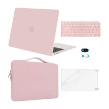 MOSISO Compatible with MacBook Air 13 inch Case 2022 2021 2020 2019 2018 Release - £46.20 GBP