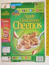 Empty GENERAL MILLS Cereal Box 2006 APPLE CINNAMON CHERRIOS Z6B1 - £14.09 GBP