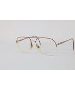 Vintage Caravaggio Eyewear Rome Half Frame Aviator Eyeglasses Glasses Pink - $908.17 MXN