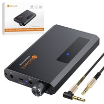 Portable 3.5Mm Headphone Amplifier With Bluetooth 5.0 Receiver, Two-Stag... - $59.84